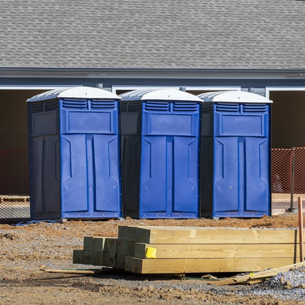 what is the cost difference between standard and deluxe portable toilet rentals in Wills Point Texas